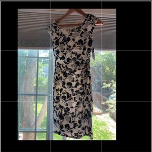 LAUREN RALPH LAUREN Floral Stretch Sheath 0